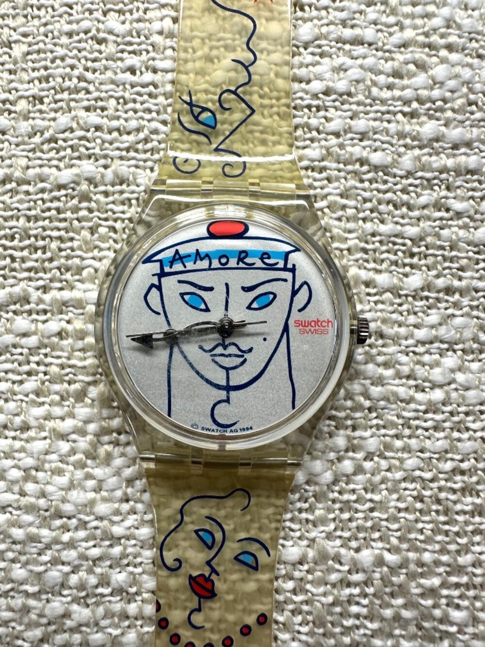Swatch Watch Amore GK207 Vintage 1995